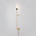 Bild in Gallery-Viewer laden, Marble Vertical Plug-In Wall Light with Inline Switch - product image 18