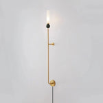 Bild in Gallery-Viewer laden, Marble Vertical Plug-In Wall Light with Inline Switch - product image 17
