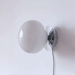 Load image into Gallery viewer, Marshmallow Tinted-Glass Plug-In Wall Light - product image 13