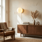 Load image into Gallery viewer, Marshmallow Tinted-Glass Plug-In Wall Light - product image 6