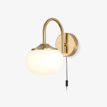Charger l'image dans la visionneuse de galerie, Marshmallow Glass Plug-In Wall Light - product image 1