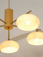 Load image into Gallery viewer, Medieval Log Style Vintage Glass Chandelier