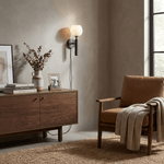 Cargar imagen en el visor de la Galería, Mian Alabaster Plug-In Wall Light with Inline Switch - product image 4