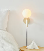 Bild in Gallery-Viewer laden, Nordica Brass Plug-In Wall Light - product image 4