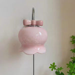 Bild in Gallery-Viewer laden, Bow-Topped Glass Bell Plug-In Wall Sconce product view 16