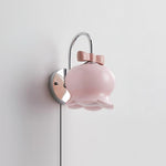 Bild in Gallery-Viewer laden, Bow-Topped Glass Bell Plug-In Wall Sconce product view 14
