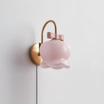 Bild in Gallery-Viewer laden, Bow-Topped Glass Bell Plug-In Wall Sconce product view 21