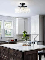 Load image into Gallery viewer, Contemporary Minimalist Glass Ceiling Light