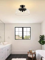 Load image into Gallery viewer, Contemporary Minimalist Glass Ceiling Light