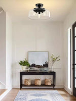 Load image into Gallery viewer, Contemporary Minimalist Glass Ceiling Light