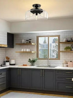 Load image into Gallery viewer, Contemporary Minimalist Glass Ceiling Light