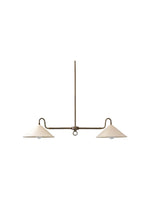 Load image into Gallery viewer, Minimalist Pendant Light with Light Fabric Shade