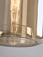 Load image into Gallery viewer, Modern Brass Glass Single Pendant Light