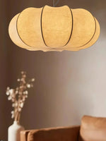 Load image into Gallery viewer, Modern Creative Flat Round Silk Pendant Lamp