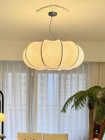Load image into Gallery viewer, Modern Creative Flat Round Silk Pendant Lamp