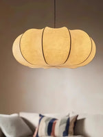Load image into Gallery viewer, Modern Creative Flat Round Silk Pendant Lamp