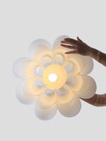 Load image into Gallery viewer, Modern Lotus Flower Shape Acrylic Pendant Light