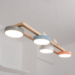 Load image into Gallery viewer, Modern Minimalist Bird 4-Light Pendant Light