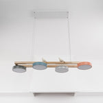 Load image into Gallery viewer, Modern Minimalist Bird 4-Light Pendant Light