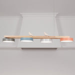 Load image into Gallery viewer, Modern Minimalist Bird 4-Light Pendant Light