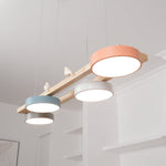 Load image into Gallery viewer, Modern Minimalist Bird 4-Light Pendant Light