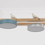 Load image into Gallery viewer, Modern Minimalist Bird 4-Light Pendant Light