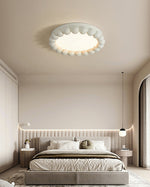 Load image into Gallery viewer, Modern Resin Ceiling Lamp - Warm LED Diffused Light