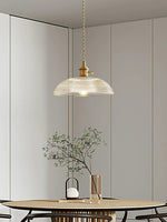 Load image into Gallery viewer, Modern Ribbed Pendant Light - Sleek Spiral Design