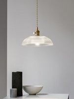 Load image into Gallery viewer, Modern Ribbed Pendant Light - Sleek Spiral Design