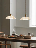 Load image into Gallery viewer, Modern Ribbed Pendant Light - Sleek Spiral Design