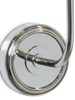 Load image into Gallery viewer, Elegant Curve-Arm Fabric Shade Wall Sconce – Modern Metal Base Wall Light for Living Room