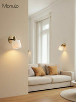 Load image into Gallery viewer, Cerova Porcelain Wall Sconce - Minimal Round Flush Mount Ceramic Light