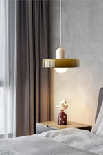 Load image into Gallery viewer, Morandi Modern Style Disc Glass Pendant Lamp