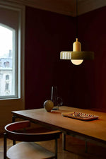 Bild in Gallery-Viewer laden, Verdoma Morandi Scheiben-Glas-Hängeleuchte für modernes Ess- und Wohnzimmer