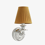 Load image into Gallery viewer, Rowan Drum Shade Wall Sconce – Fabric Sconce Light for Cozy Cottage Lighting