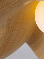 Bild in Gallery-Viewer laden, Neue moderne einfache Deckenleuchte mit Walnussmaserung