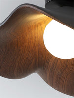 Load image into Gallery viewer, New Modern Simple Walnut Grain Ceiling Light
