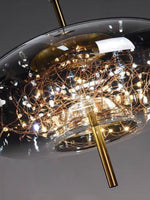 Load image into Gallery viewer, Nordic Starry Cylinder Glass Pendant Lamp