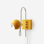 Bild in Gallery-Viewer laden, Adjustable Chrome and Color Spotlight Wall Lamp - product view 1