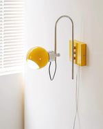 Bild in Gallery-Viewer laden, Adjustable Chrome and Color Spotlight Wall Lamp - product view 9