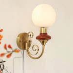 Load image into Gallery viewer, Onyx Wood Plug-In Wall Light - product image 5
