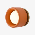 Load image into Gallery viewer, Cerova Porcelain Wall Sconce - Minimal Round Flush Mount Ceramic Light