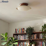 Cargar imagen en el visor de la Galería, Lámpara de Techo Moderna Oribela Dome – Luz LED Suave para Baño y Sala de Estar