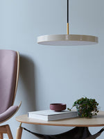 Load image into Gallery viewer, Modern Disc Pendant Light — Nordic Minimalist Fixture for Dining & Kitchen