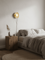 Cargar imagen en el visor de la Galería, Pebble Ceramic Disc Plug-In Wall Light - product image 7