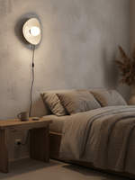 Cargar imagen en el visor de la Galería, Pebble Ceramic Disc Plug-In Wall Light - product image 9