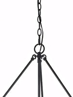 Load image into Gallery viewer, Drum Pendant Light – Industrial Black Pendant Light for Dining Room