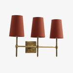 Load image into Gallery viewer, Rowan Elegant White-Linen Shade Wall Lamp – Retro Metal Wall Light for Bedroom & Hallway