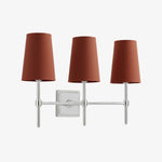 Load image into Gallery viewer, Rowan Elegant White-Linen Shade Wall Lamp – Retro Metal Wall Light for Bedroom & Hallway