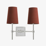 Load image into Gallery viewer, Rowan Elegant White-Linen Shade Wall Lamp – Retro Metal Wall Light for Bedroom & Hallway